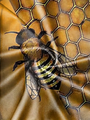 Bee 3D Graphic Print Men's T Shirt for Summer Outings