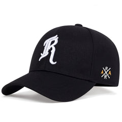 Men's Sports R Letter Baseball Cap