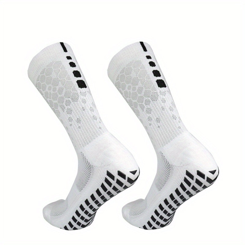 Breathable Sports Soccer Socks Compression Non-slip Silicone Outdoor Running