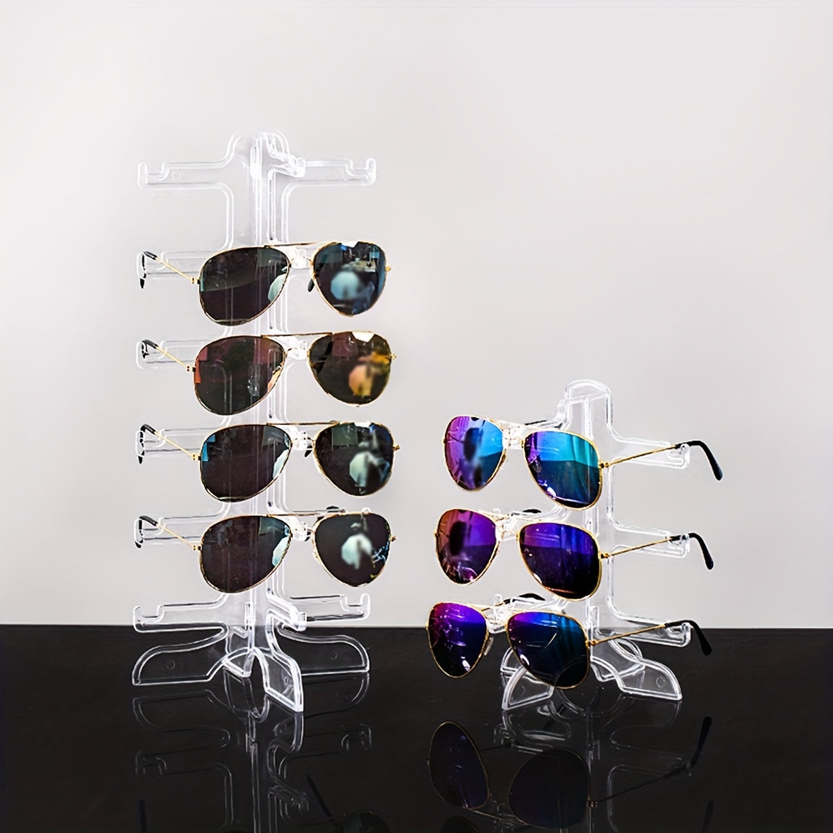 Sunglasses Storage Racks Display Rack - Organize Multiple Glasses
