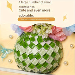 Craft Suppliers Kit DIY Artificial Flowers and Seaglass Art 3D Model Set