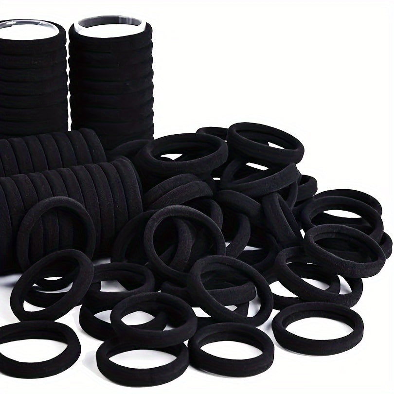 20pcs Solid Hair Band Elastic Hair Band Hair Accessories Casual Hair Ties