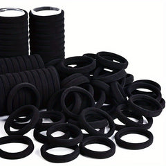 20pcs Solid Hair Band Elastic Hair Band Hair Accessories Casual Hair Ties