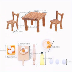 Dollhouse Simulation Food Play Set