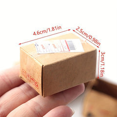 Mini Express Carton Set for Doll House Storage