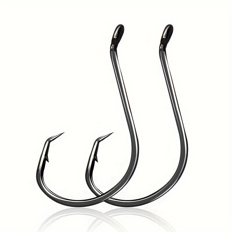 30pcs 1 0 1 High Carbon Steel Octopus Hooks Barbed Fishing Hooks Fishing Tackle