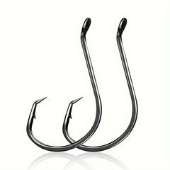 30pcs 1 0 1 High Carbon Steel Octopus Hooks Barbed Fishing Hooks Fishing Tackle