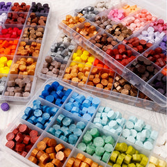 Colored Wax Pellets Sealing Beads Craft Wedding