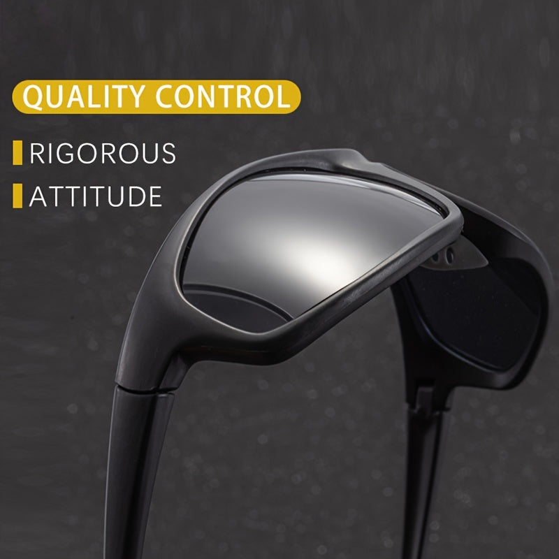 Polarized Sports Sunglasses for Men & Women - Windproof Sunglasses