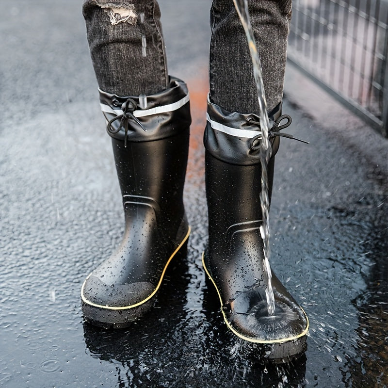 Men's/Women's Rain Boots Waterproof Non-slip Shoes