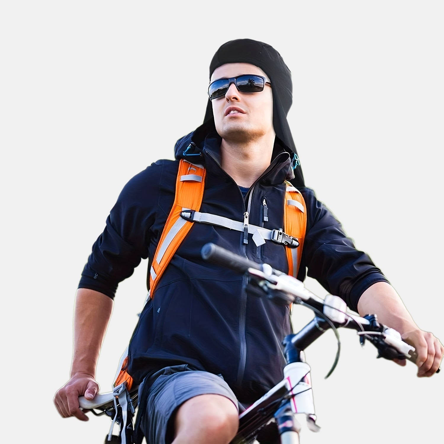 Outdoor Sports Long Tail Cap Breathable Neck Protection Suns