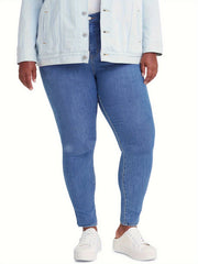 High Rise Stretch Slim Fit Jeans