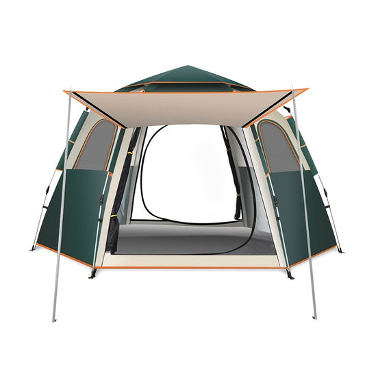 Hexagonal Tent for Camping Picnic - Sun Protection, Windproof