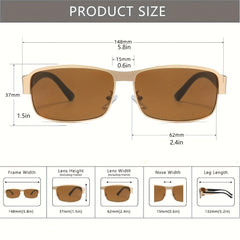 Men's Business Sunglasses UV400 Outdoor Glasses