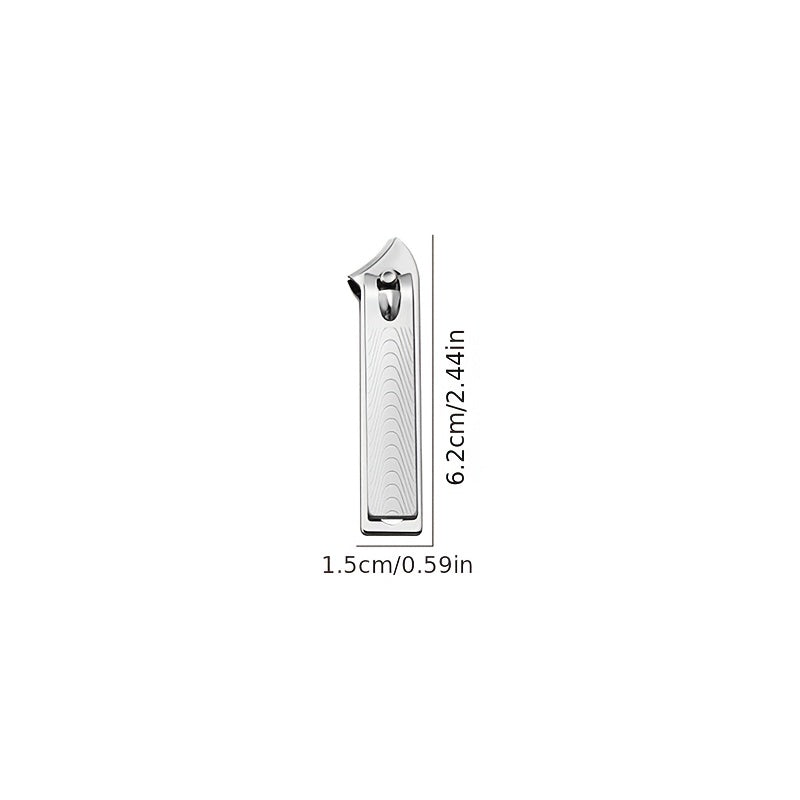 Slanted Nail Scissors Fingernail & Toenail Cutter Manicure Tool