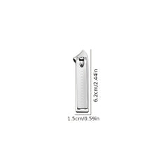 Slanted Nail Scissors Fingernail & Toenail Cutter Manicure Tool