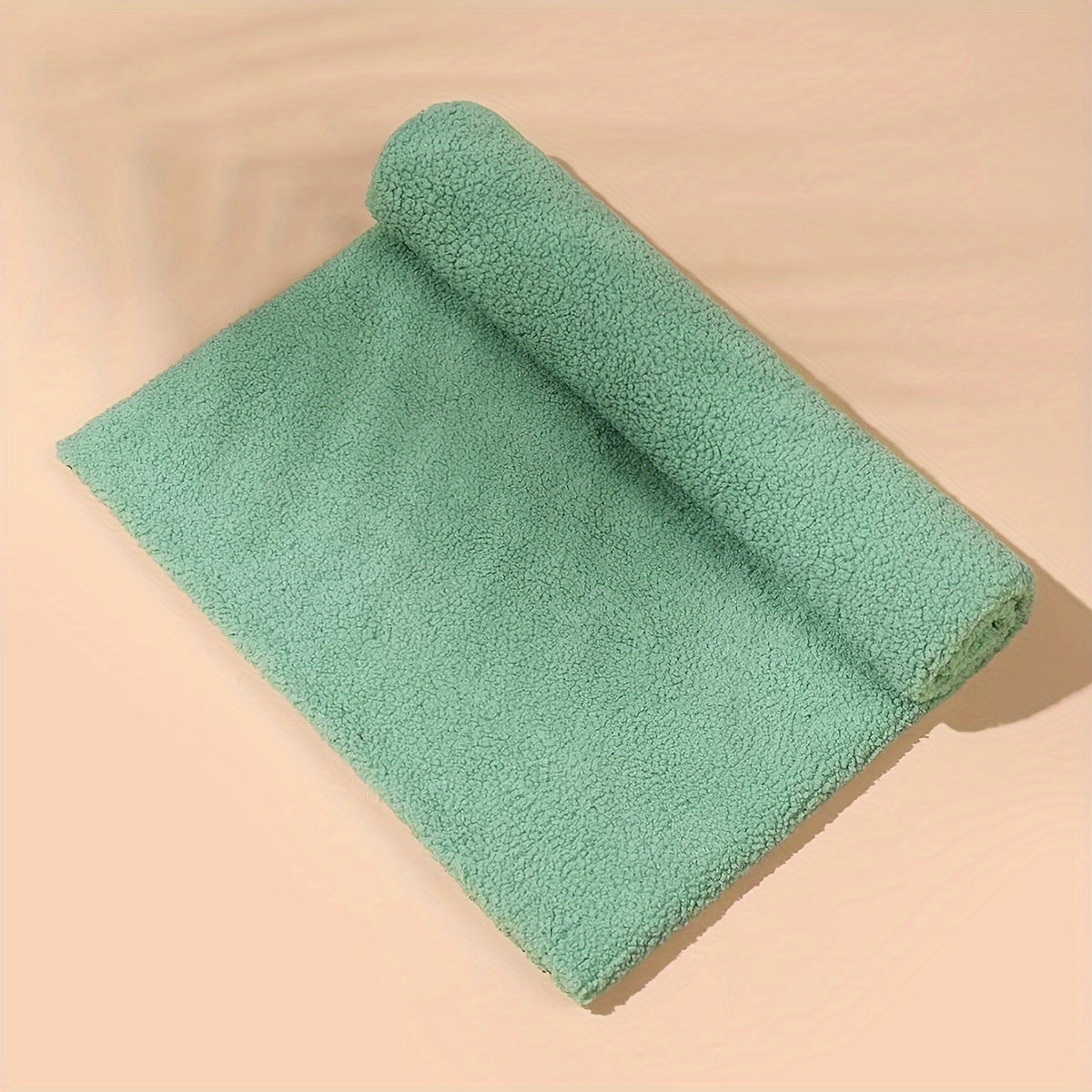 Soft Teddy Fabric Sofa Cover DIY Home Decor
