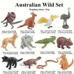 Mini Polar Animals Australian Wildlife Simulation Toy Models