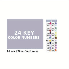 1pc 445 Colors Diamond Painting Accessory Kit 5D Faceted Diamonds