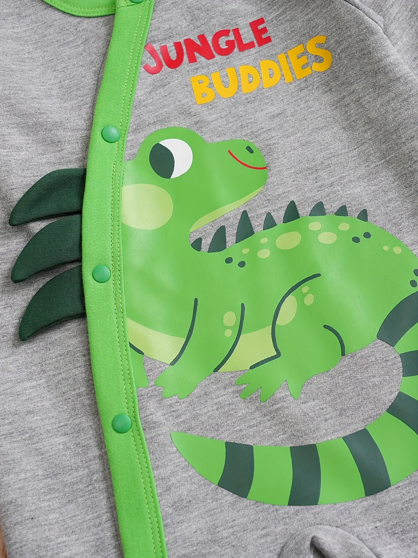 Chameleon Pattern Romper Creeper Baby Jumpsuit