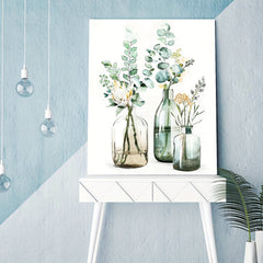 Flowers in Bottle Paint By Number 40x50cm DIY Acrylic Kit