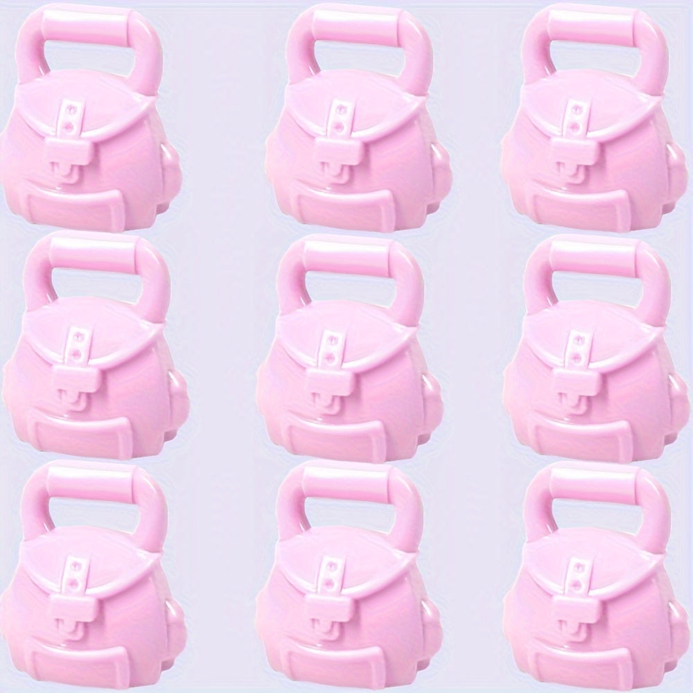 Mini Building Blocks Pink Handbag Backpack Toy Kit DIY Christmas Gift