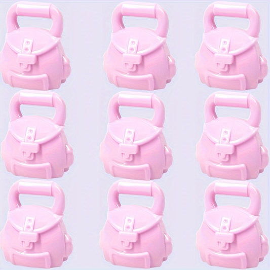 Mini Building Blocks Pink Handbag Backpack Toy Kit DIY Christmas Gift