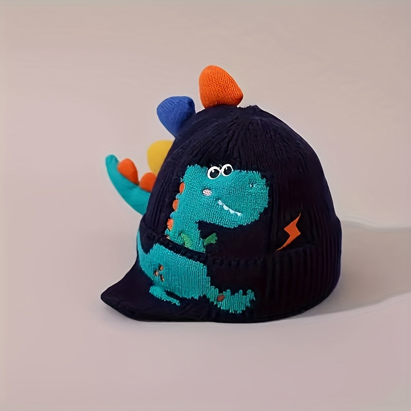 Kids' Knitted Beanie Windproof Ear Protection Thick Warm Hat