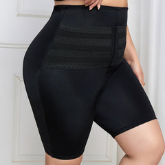 Women's Plus High Waisted Tummy Control Shapewear Shorts