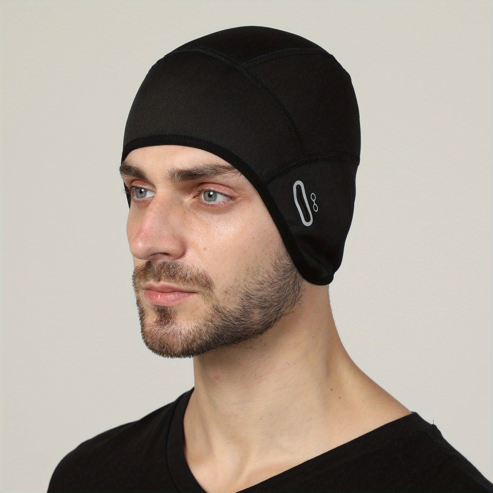 Winter Warm Hat Outdoor Riding Helmet Men Women Windproof Lined Motorcycle Bike