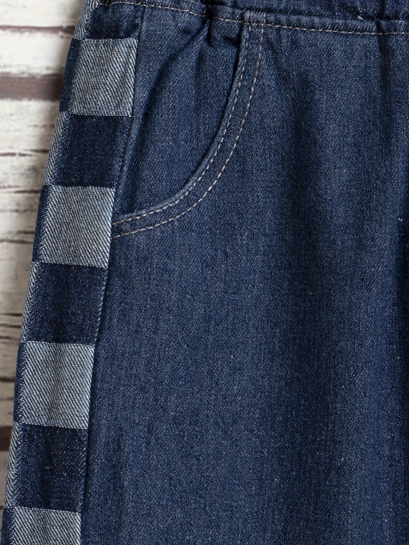 Boys Tapered Jeans with Elastic Waistband