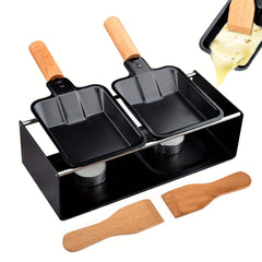 Non Stick Cheese Raclette Grill Stove and Melt Pan