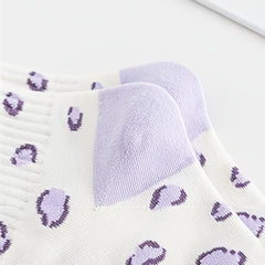 5pairs Girls Kids Rabbit Bear Socks Breathable Comfy Socks