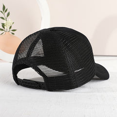 Kids Mesh Rabbit Baseball Cap Sunshade for Outdoor Activity