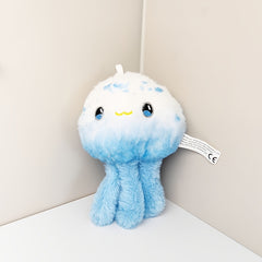 Marine Life Plush Toy Bundle - Jellyfish Seahorse Starfish Stuffed Animals