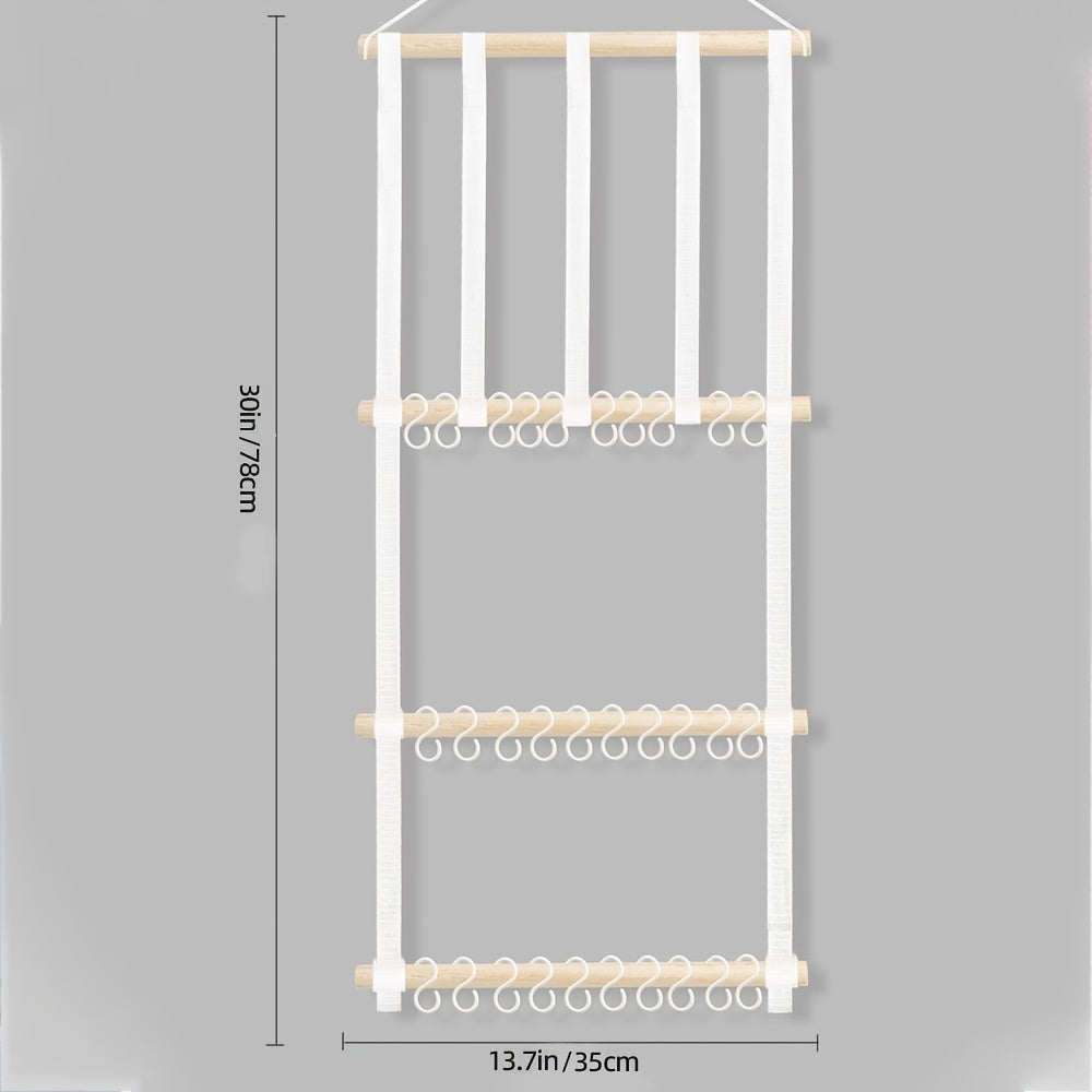 Hair Accessories Hanging Storage Organizer for Baby Girls Room