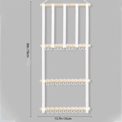 Hair Accessories Hanging Storage Organizer for Baby Girls Room