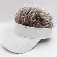 Cotton Wig Hat Classic Solid Hair Baseball Cap Hip Hop Adjustable Visor Hats