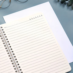 Student Coil Notebook A5 - 360° Flip Pages - College Office Writing Pad
