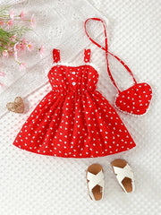 2pcs Full Of Love Suspended Dress Bag Set