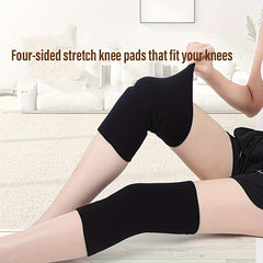 Winter Warm Thin Knee Pads for Indoor Outdoor Use