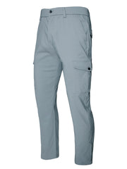 Men's Street Style Cargo Pants with Classic Pockets, Medium Stretch