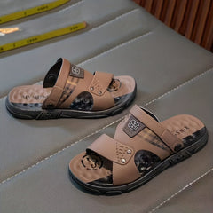 Men's Beach Slide Sandals Casual Outdoor Sandals
