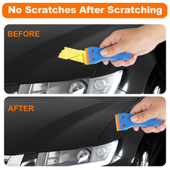 Plastic Razor Scraper Double Edge Blade Tool for Adhesive Remover