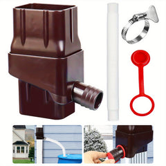 Rainwater Collection Drain Diverter System