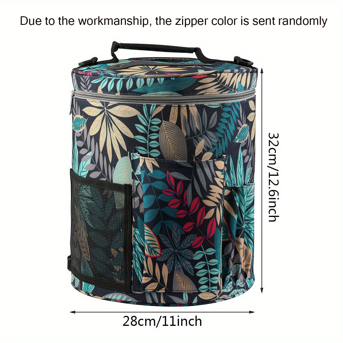 Yarn Storage Bag Leaves For Crochet Wool Knitting Tools