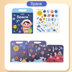 Reusable Sticker Books Educational Toys