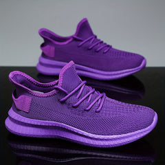 Mesh Breathable Low Top Sneakers Running Shoes Women's Footwear