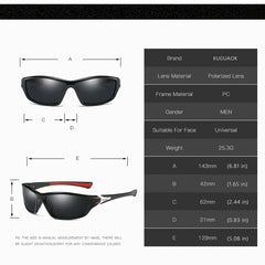 4pcs Sports Sunglasses For Men Polarized High Sunglasses For Driving Cycling
