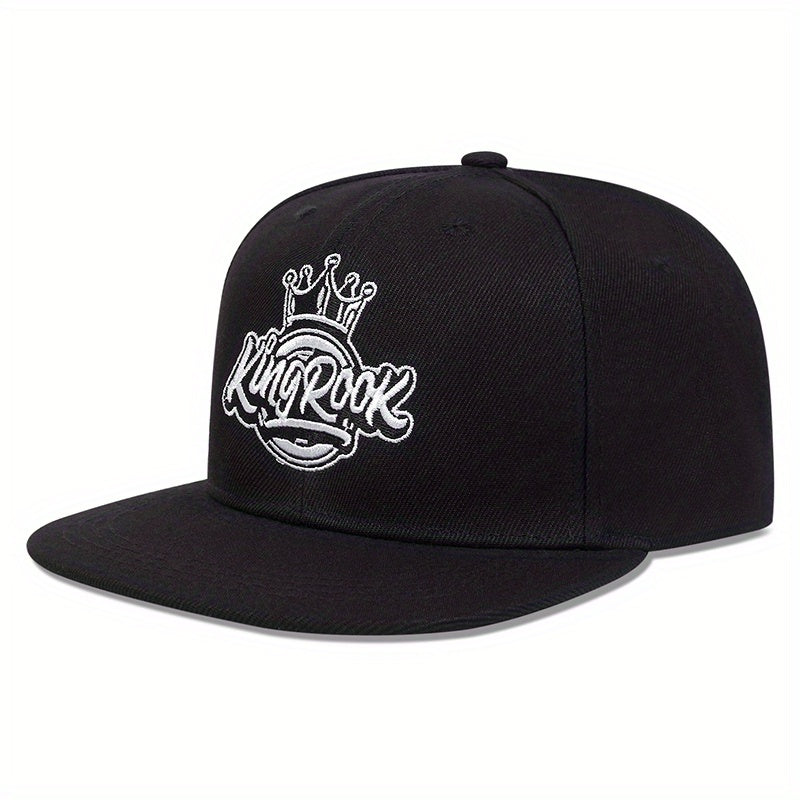 Hip Hop Flat Brim Snapback Hat Men Women Adjustable Trucker Cap